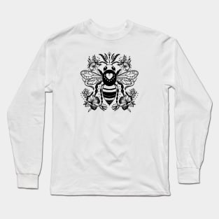 Bee totem black Long Sleeve T-Shirt